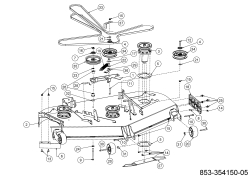 Cub Cadet Ersatzteile Zero Turn XZ7 L152I ULTIMA 47ATAHA8603 (2022) Mähwerk