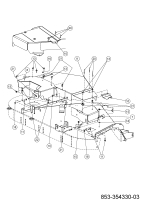 Cub Cadet Ersatzteile Zero Turn XZ7 L152I ULTIMA 47ATAHA8603 (2021) Verkleidungen Mähdeck