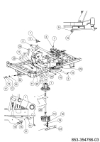 Cub Cadet Ersatzteile Zero Turn XZ6 S127 17AIGGY2603 (2022) Mähwerksaushebung