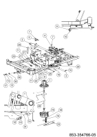 Cub Cadet Ersatzteile Zero Turn XZ6 S127 17AIGGY2603 (2024) Mähwerksaushebung