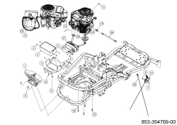 Cub Cadet Ersatzteile Zero Turn XZ5 L127 17AIEACL603 (2021) Choke- und Gaszug, Motorzubehör ab 27.10.2020