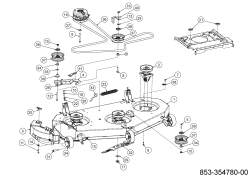 Cub Cadet Ersatzteile Zero Turn XZ5 L127 17AIEACL603 (2021) Mähwerk