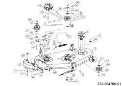 Cub Cadet Ersatzteile Zero Turn XZ6 S127 17AIGGY2603 (2022) Mähwerk