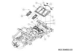 Cub Cadet Ersatzteile Zero Turn XZ6 S127 17AIGGY2603 (2022) Trittbrett