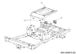 Cub Cadet Ersatzteile Zero Turn XZ6 S127 17AIGGY2603 (2024) Sitztraeger