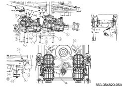 Cub Cadet Ersatzteile Zero Turn XZ5 L137 17AIEAC3603 (2023) Fahrantrieb