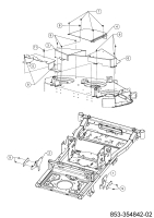Cub Cadet Ersatzteile Zero Turn XZ6 S127 17AIGGY2603 (2022) Mähwerksabdeckung