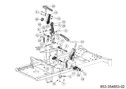 Cub Cadet Ersatzteile Zero Turn XZ5 EL107 34BBA2CS603 (2023) Lenkung