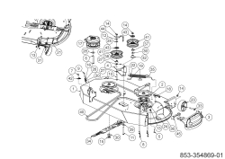 Cub Cadet Ersatzteile Zero Turn XZ6 S117 17AIGBYN603 (2023) Mähwerk