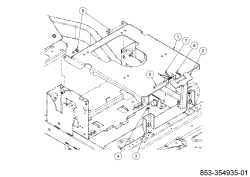 Cub Cadet Ersatzteile Zero Turn XZ8 S137I ULTIMA 47ATCAB7603 (2024) Sitzträger, Sitzverstellung