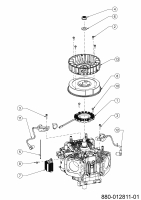 Ersatzteile MTD-Motoren Vertikal 8Q78XW Typ: 752Z8Q78XW (2020) Zündung