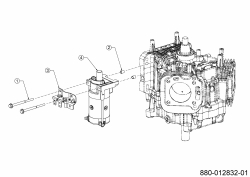 Ersatzteile MTD-Motoren Vertikal 4Q78HW Typ: 752Z4Q78HW (2020) Elektrostarter