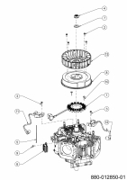Ersatzteile MTD-Motoren Vertikal 4Q78HW Typ: 752Z4Q78HW (2020) Zündung