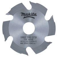 Makita Zubehör Nutfräser 100mm