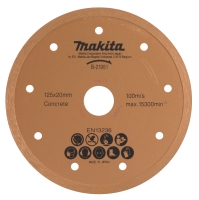 Makita Zubehör Diamanttrennscheibe 125mm nass