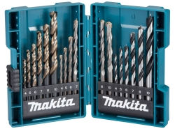 Makita Zubehör Bohrer-Set 18-tlg. Holz/Metall/Stein