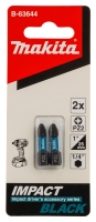 Makita Zubehör Bit PZ2 Impact Black