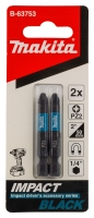 Makita Zubehör Bit PZ2 Impact Black