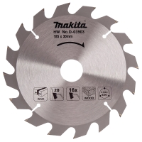 Makita Zubehör Sägeblatt 185x30/16Z
