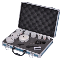 Makita Zubehör Lochsägen-Set Elektriker 12-teilig HSS-BiM