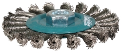 Makita Zubehör Rundbürste 115mm gezopft
