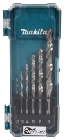 Makita Zubehör Bohrer-Set 6-tlg. HSS-GS 