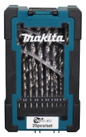 Makita Zubehör Bohrer-Set 25-tlg. HSS-GS 