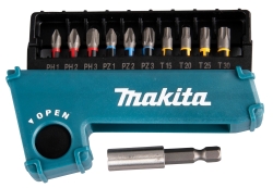 Makita Zubehör Torsion Bit-Set 11-tlg. Impact Premier