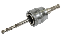 Makita Zubehör EZYCHANGE Lochsägen Adapter + HSS-G Zentrierbohrer
