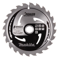 Makita Zubehör Sägeblatt 165x1,5x20, 24Z EFFICUT