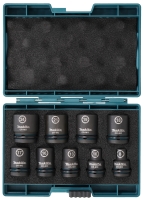 Makita Zubehör IMPACT BLACK Schlagnuss-Set 9-tlg. 1/2