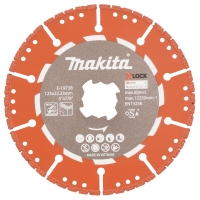 Makita Zubehör Diamanttrennscheibe X-LOCK Rescue 125mm