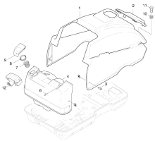 KÄRCHER Professional Ersatzteile Hochdruckreiniger Heisswasser HDS 1195      EU-I 1.028-333.0 Haube