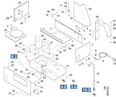 KÄRCHER Professional Ersatzteile Hochdruckreiniger Heisswasser HDS 1290 ST-LP 1.885-125.0 Einzelteile