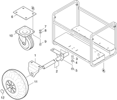 KÄRCHER Professional Ersatzteile Hochdruckreiniger Heisswasser HDS 1200 DE 1.811-872.0 Einzelteile