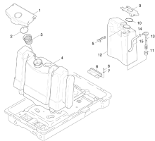 KÄRCHER Professional Ersatzteile Hochdruckreiniger Heisswasser BOSCH HPC 3 1.852-851.0 Tank