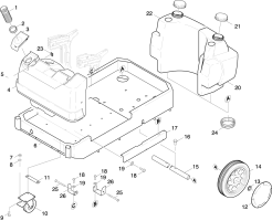 KÄRCHER Professional Ersatzteile Hochdruckreiniger Heisswasser HDS 2000 SUPER EU 1.071-261.0 Tank