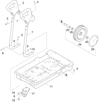 KÄRCHER Professional Ersatzteile Hochdruckreiniger Heisswasser HDS 450 CI-MS EU 1.289-109.0 Rahmen