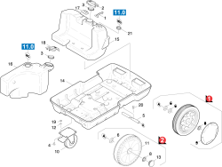 KÄRCHER Professional Ersatzteile Hochdruckreiniger Heisswasser HDS 1195      EU-I 1.028-333.0 Grundrahmen