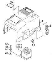 KÄRCHER Professional Ersatzteile Hochdruckreiniger Heisswasser HDS 890 C  EU 1.873-901.0 Haube