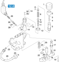 KÄRCHER Professional Ersatzteile Hochdruckreiniger Heisswasser HDS 1295        EU 1.028-111.0 Saugseite