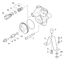 KÄRCHER Professional Ersatzteile Hochdruckreiniger Heisswasser HDS 1200 BE 1.812-112.0 Chemie