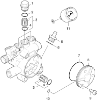 KÄRCHER Professional Ersatzteile Hochdruckreiniger Heisswasser 1500 1.873-937.0 Ventile