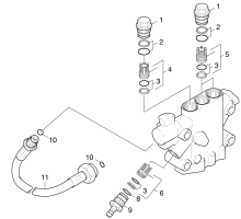 KÄRCHER Professional Ersatzteile Hochdruckreiniger Kaltwasser HD 2000 SUPER   EU 1.068-111.0 Druckseite