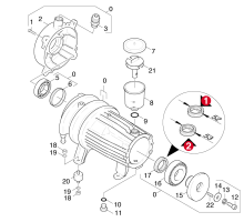 KÄRCHER Professional Ersatzteile Hochdruckreiniger Heisswasser HDS 1295        EU 1.028-111.0 Motor