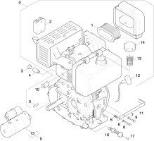 KÄRCHER Professional Ersatzteile Hochdruckreiniger Heisswasser HDS 1000 DE     EU 1.811-934.0 Motor