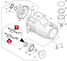 KÄRCHER Professional Ersatzteile Hochdruckreiniger Heisswasser 1400 1.962-811.0 Motor