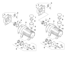 KÄRCHER Professional Ersatzteile Hochdruckreiniger Kaltwasser HD 2000 SUPER   EU 1.068-111.0 Motor