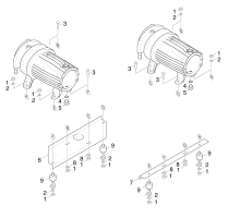 KÄRCHER Professional Ersatzteile Hochdruckreiniger Kaltwasser HD 2000 SUPER   EU 1.068-111.0 Lager Motor