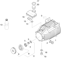 KÄRCHER Professional Ersatzteile Hochdruckreiniger Heisswasser HDS 557 CI      EU 1.852-421.0 Motor